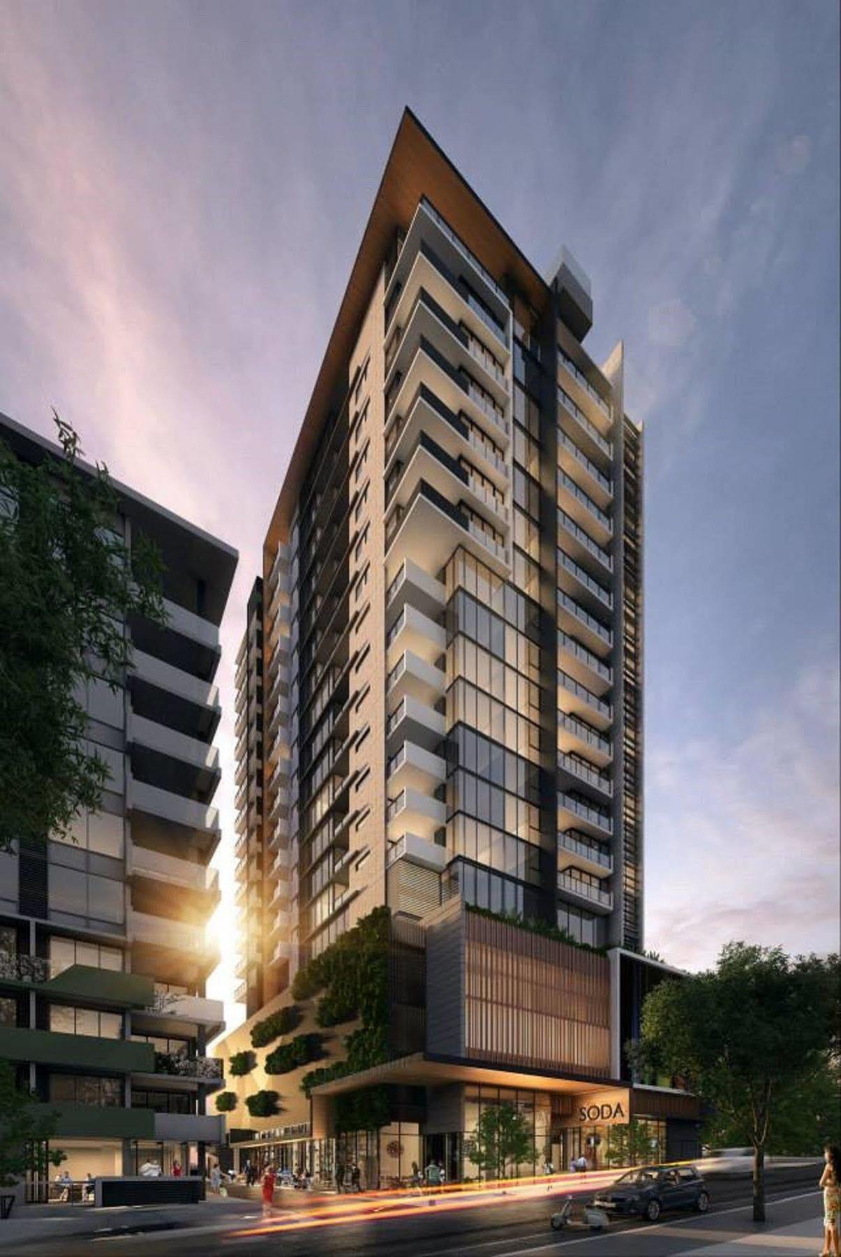 Soda Apartments By Cllix Brisbane Exterior foto